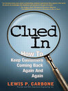 Clued In By Lewis Carbone